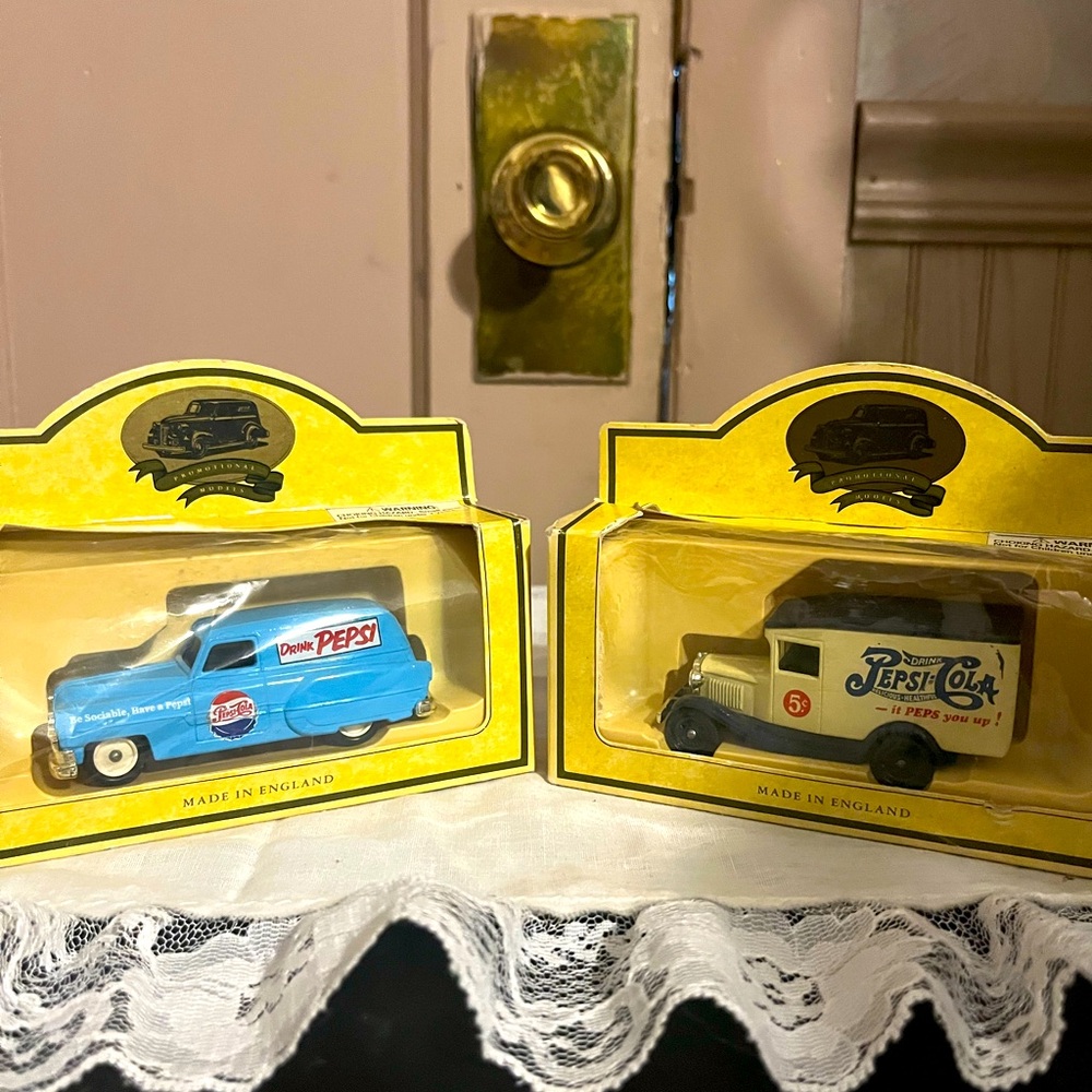 Pepsi trucks